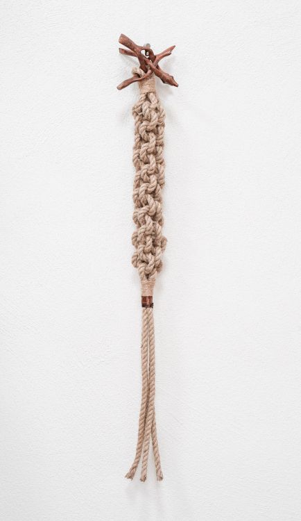 María José Valero - detalle de obra serie "Raíces"